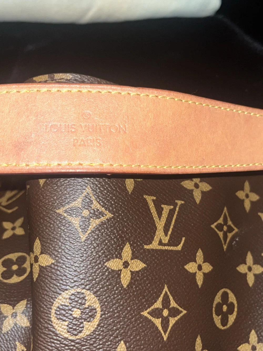 Louis Vuitton Graceful MM Shoulder Bag with Dust Bag